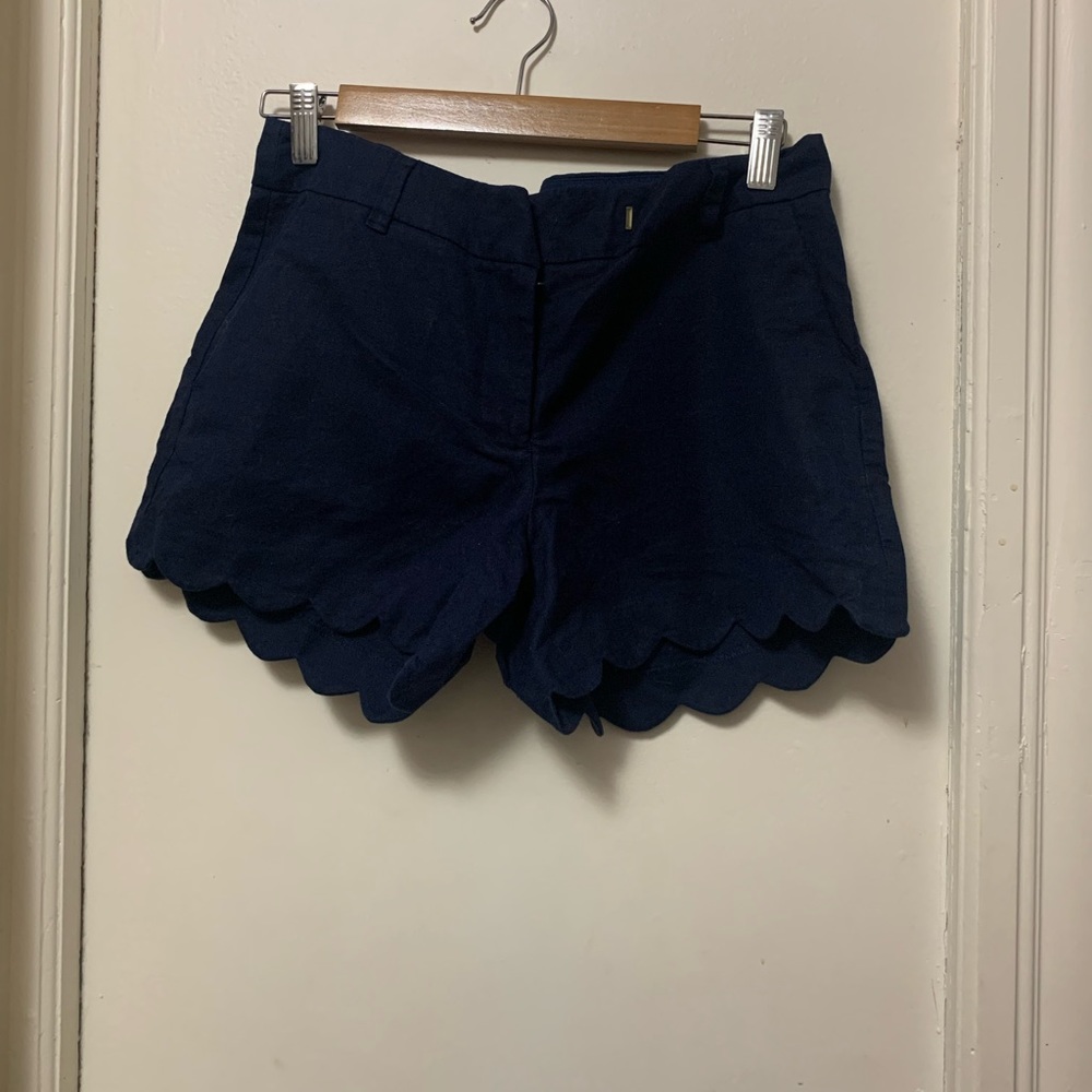 JCREW Scalloped Shorts
